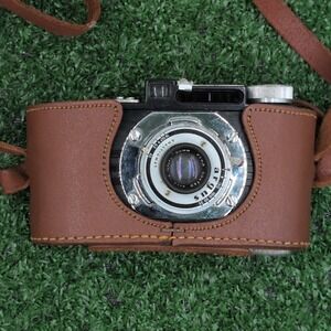 Vintage Argus Camera Anastigmat 50mm 4.5 Coated Made In USA UNTESTED With Cover